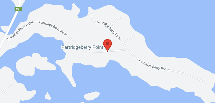 map of 10 Partridgeberry Point